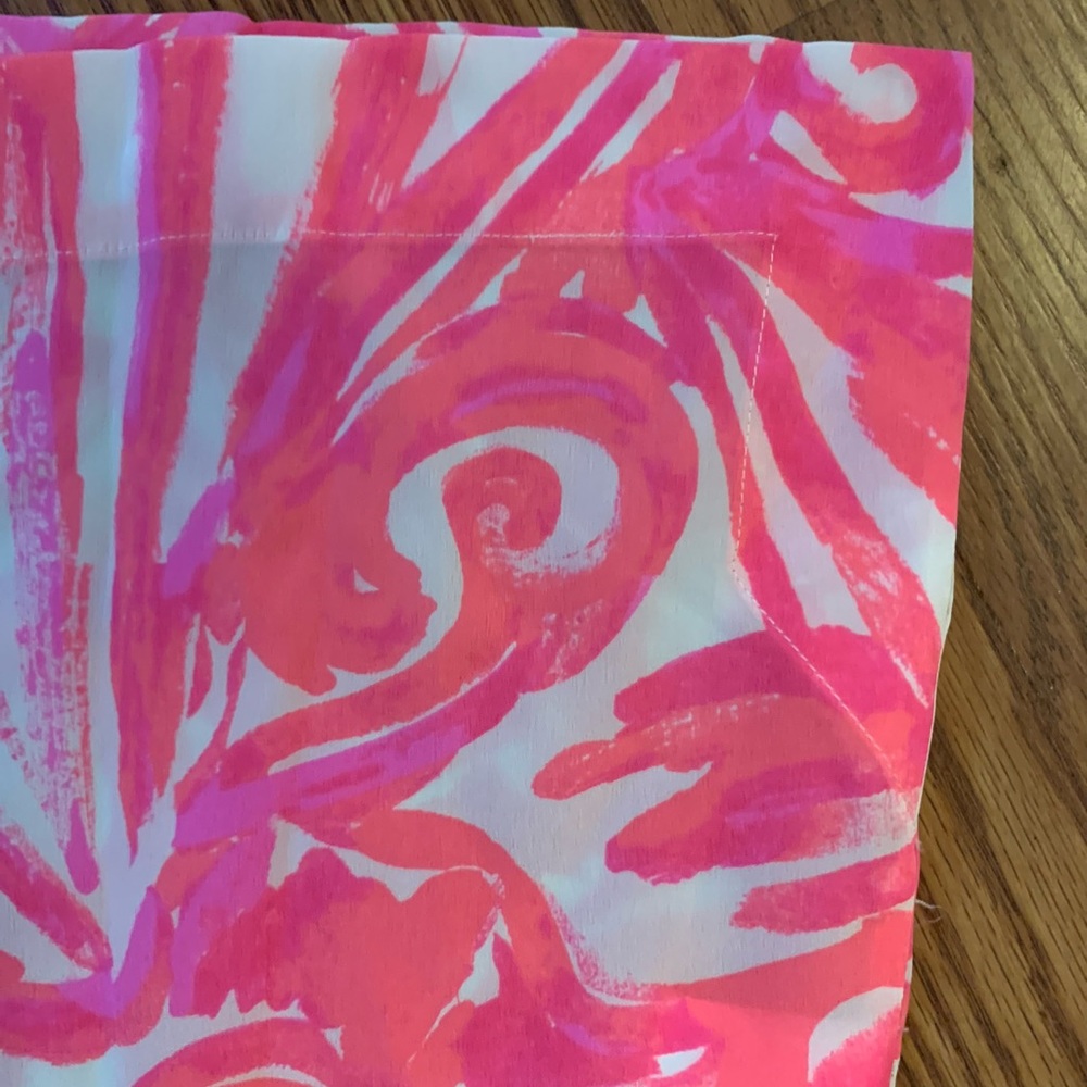 Lilly Pulitzer Amelia 100% Silk  Women's Top - Picture 12 of 15